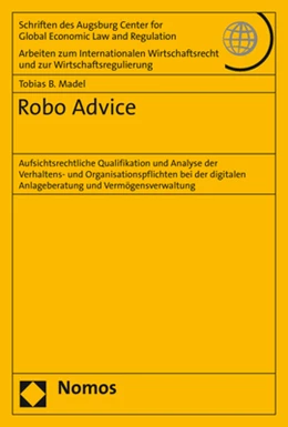 Abbildung von Madel | Robo Advice | 1. Auflage | 2019 | 79 | beck-shop.de