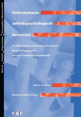 Abbildung von Strohm / Ulrich | Unternehmen arbeitspsychologisch bewerten | 1. Auflage | 2019 | beck-shop.de