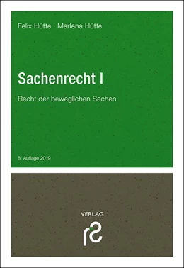 Abbildung von Hütte | Sachenrecht I | 8. Auflage | 2019 | beck-shop.de