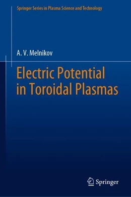 Abbildung von Melnikov | Electric Potential in Toroidal Plasmas | 1. Auflage | 2019 | beck-shop.de