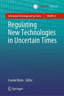Abbildung von Reins | Regulating New Technologies in Uncertain Times | 1. Auflage | 2019 | beck-shop.de