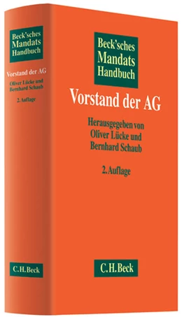 Abbildung von Beck'sches Mandatshandbuch Vorstand der AG | 2. Auflage | 2010 | beck-shop.de