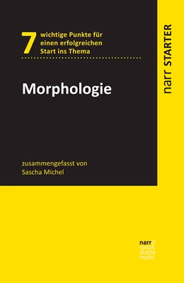 Abbildung von Michel | Morphologie | 1. Auflage | 2020 | beck-shop.de