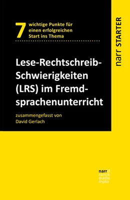 Abbildung von Gerlach | Lese-Rechtschreib-Schwierigkeiten (LRS) im Fremdsprachenunterricht | 1. Auflage | 2019 | beck-shop.de