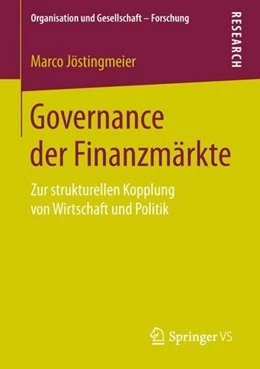 Abbildung von Jöstingmeier | Governance der Finanzmärkte | 1. Auflage | 2019 | beck-shop.de