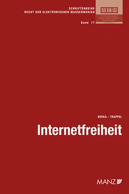 Abbildung von Berka / Trappel | Internetfreiheit | 1. Auflage | 2019 | 17 | beck-shop.de