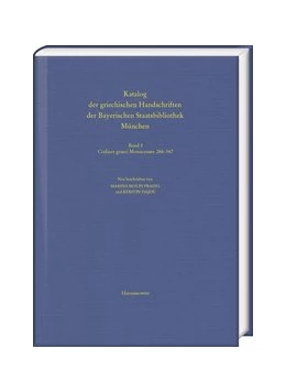 Abbildung von Molin Pradel / Hajdú | Katalog der griechischen Handschriften der Bayerischen Staatsbibliothek München | 1. Auflage | 2019 | 5 | beck-shop.de