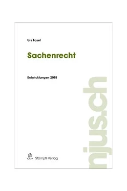 Abbildung von Fasel | Sachenrecht | 1. Auflage | 2019 | beck-shop.de