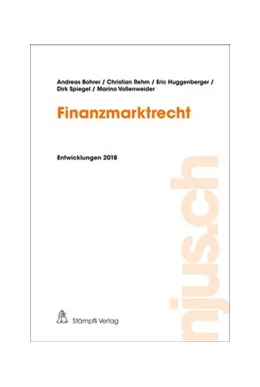 Abbildung von Bohrer / Rehm | Finanzmarktrecht | 1. Auflage | 2019 | beck-shop.de