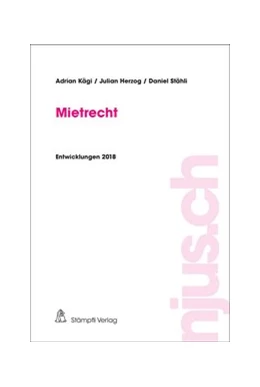 Abbildung von Kägi / Herzog | Mietrecht | 1. Auflage | 2019 | beck-shop.de