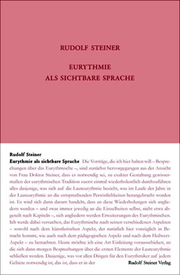 Abbildung von Steiner / Hasler | Eurythmie als sichtbare Sprache | 6. Auflage | 2019 | beck-shop.de