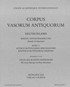 Cover: Schöne-Denkinger, Angelika / Mommsen, Hans, Corpus Vasorum Antiquorum Deutschland Bd. 86:  Berlin Band 11
