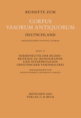Cover: Schmidt, Stefan / Oakley, John H., Hermeneutik der Bilder
