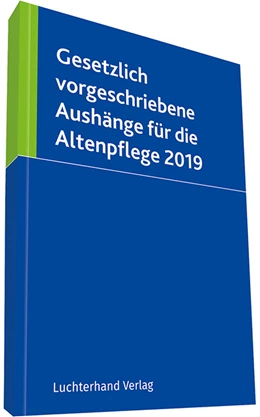 Abbildung von Pulte (Hrsg.) | GVA-Gesetzlich vorgeschriebene Aushänge für die Altenpflege 2019 | 1. Auflage | 2019 | beck-shop.de