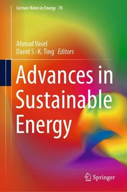 Abbildung von Vasel / Ting | Advances in Sustainable Energy | 1. Auflage | 2019 | beck-shop.de