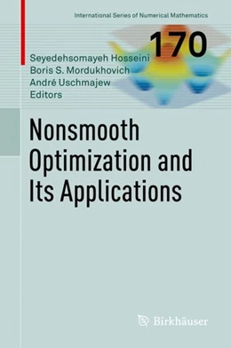 Abbildung von Hosseini / Mordukhovich | Nonsmooth Optimization and Its Applications | 1. Auflage | 2019 | beck-shop.de