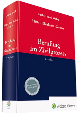 Abbildung von Hirtz / Oberheim | Berufung im Zivilprozess | 6. Auflage | 2020 | beck-shop.de