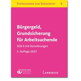 Abbildung von Bürgergeld, Grundsicherung für Arbeitsuchende | 5. Auflage | 2023 | Band 2 | beck-shop.de