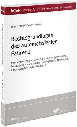 Abbildung von Ensthaler / Gollrad | Rechtsgrundlagen des automatisierten Fahrens | 1. Auflage | 2019 | beck-shop.de