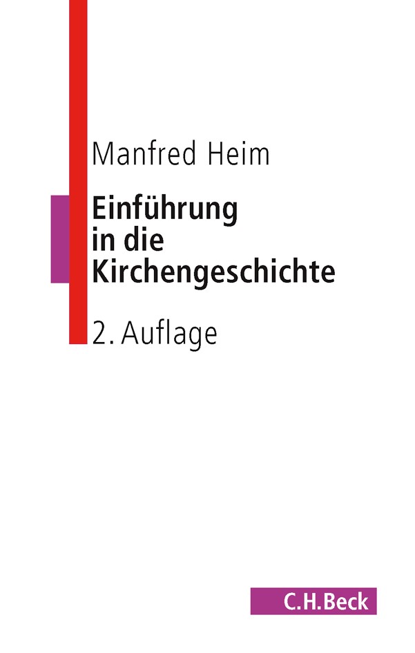 Cover: Heim, Manfred, Einführung in die Kirchengeschichte