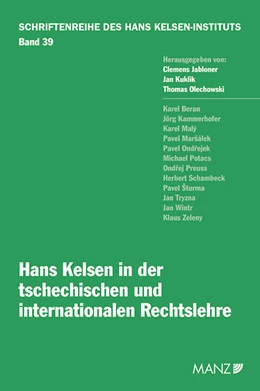 Abbildung von Jabloner / Kuklik | Hans Kelsen in der tschechischen und internationalen Rechtslehre | 1. Auflage | 2018 | 39 | beck-shop.de