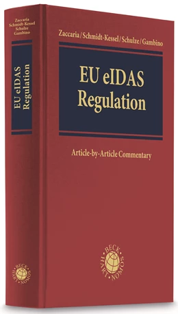 Abbildung von Zaccaria / Schmidt-Kessel | EU eIDAS Regulation | 1. Auflage | 2020 | beck-shop.de