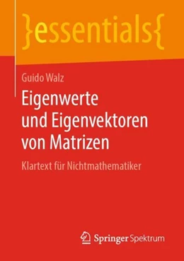 Abbildung von Walz | Eigenwerte und Eigenvektoren von Matrizen | 1. Auflage | 2019 | beck-shop.de