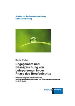 Abbildung von Affolter | Engagement und Beanspruchung von Lehrpersonen in der Phase des Berufseintritts | 1. Auflage | 2019 | beck-shop.de