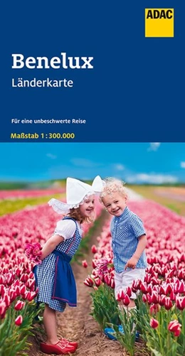 Abbildung von ADAC LänderKarte Benelux 1:300 000 | 6. Auflage | 2019 | beck-shop.de