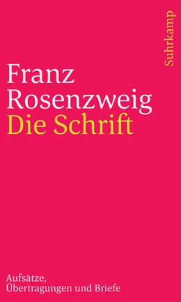 Abbildung von Rosenzweig | Die Schrift | 1. Auflage | 2019 | beck-shop.de