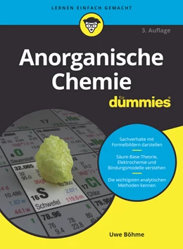 Abbildung von Böhme | Anorganische Chemie für Dummies | 3. Auflage | 2019 | beck-shop.de