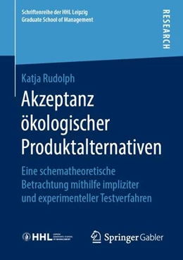 Abbildung von Rudolph | Akzeptanz ökologischer Produktalternativen | 1. Auflage | 2019 | beck-shop.de