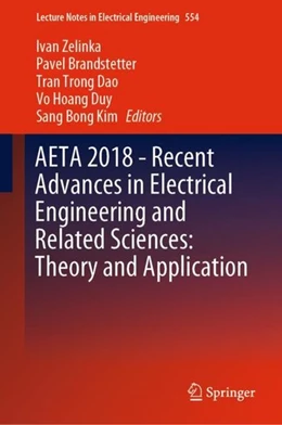 Abbildung von Zelinka / Brandstetter | AETA 2018 - Recent Advances in Electrical Engineering and Related Sciences: Theory and Application | 1. Auflage | 2019 | beck-shop.de