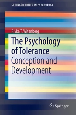 Abbildung von Witenberg | The Psychology of Tolerance | 1. Auflage | 2019 | beck-shop.de