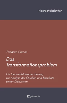 Abbildung von Quaas | Das Transformationsproblem | 1. Auflage | | 9 | beck-shop.de