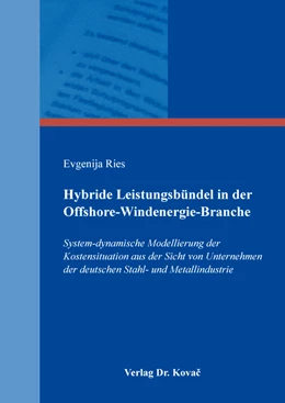 Abbildung von Ries | Hybride Leistungsbündel in der Offshore-Windenergie-Branche | 1. Auflage | 2019 | 506 | beck-shop.de