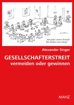 Abbildung von Singer | Gesellschafterstreit: vermeiden oder gewinnen | 1. Auflage | 2009 | beck-shop.de