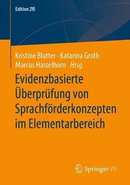 Abbildung von Blatter / Groth | Evidenzbasierte Überprüfung von Sprachförderkonzepten im Elementarbereich | 1. Auflage | 2020 | 6 | beck-shop.de