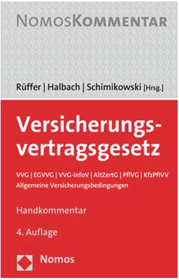 Abbildung von Rüffer / Halbach | Versicherungsvertragsgesetz | 4. Auflage | 2019 | beck-shop.de