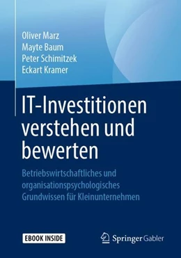 Abbildung von Marz / Baum | IT-Investitionen verstehen und bewerten | 1. Auflage | 2019 | beck-shop.de