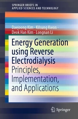 Abbildung von Kim / Kwon | Energy Generation using Reverse Electrodialysis | 1. Auflage | 2019 | beck-shop.de