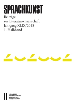 Abbildung von Rössner / Höller | Sprachkunst. Beiträge zur Literaturwissenschaft / Sprachkunst Jahrgang XLIX/2018 1.Halbband | 1. Auflage | 2018 | beck-shop.de