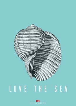 Abbildung von Maritimes Notizbuch - Illustration: Muschel, Spruch: Love the Sea | 1. Auflage | 2019 | beck-shop.de