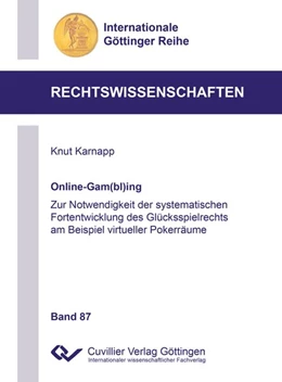 Abbildung von Karnapp | Online-Gam(bl)ing | 1. Auflage | 2019 | beck-shop.de