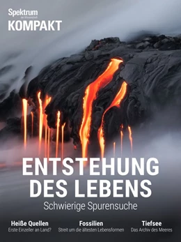 Abbildung von Spektrum Kompakt - Entstehung des Lebens | 1. Auflage | 2019 | beck-shop.de