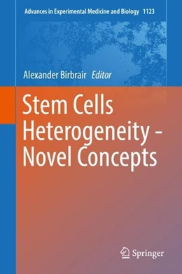 Abbildung von Birbrair | Stem Cells Heterogeneity - Novel Concepts | 1. Auflage | 2019 | beck-shop.de