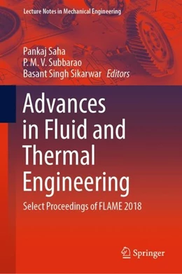 Abbildung von Saha / Subbarao | Advances in Fluid and Thermal Engineering | 1. Auflage | 2019 | beck-shop.de