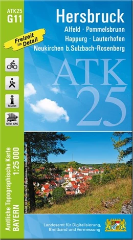 Abbildung von ATK25-G11 Hersbruck (Amtliche Topographische Karte 1:25000) | 1. Auflage | 2019 | beck-shop.de