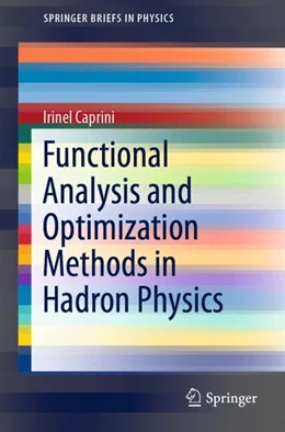 Abbildung von Caprini | Functional Analysis and Optimization Methods in Hadron Physics | 1. Auflage | 2019 | beck-shop.de