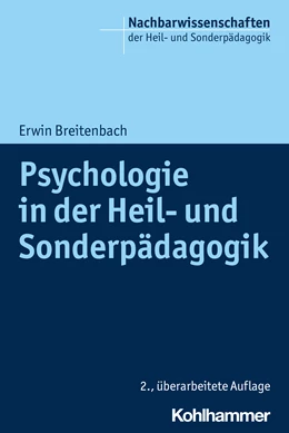 Abbildung von Breitenbach | Psychologie in der Heil- und Sonderpädagogik | 2. Auflage | 2021 | beck-shop.de